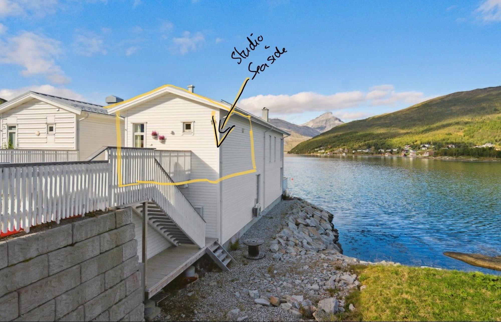 Studio Seaside Tromsø Esterno foto